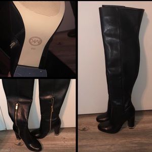 Black mk boots